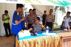 Minimalisir Kecelakaan Pemudik, Polres Mesuji Lampung Gelar Pemeriksaan Gratis