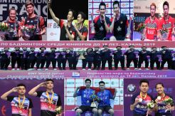 Deretan Gelar Jago Bulu Tangkis Indonesia Guncang Musim 2019!