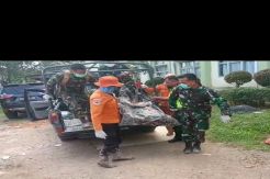 Mobil Dinas Danramil Bangko Jambi Jadi Ambulans Dadakan