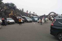 Libur Natal, Jumlah Wisatawan ke Tangkuban Parahu Turun 20%