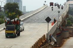 Flyover RE Martadinata Bogor Dioperasikan sebelum Tahun Baru
