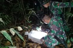Awal 2020, Satgas Yonif Raider 641/Bru Gagalkan Penyelundupan Narkoba