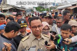 Anies Enggan Salahkan Siapapun Terkait Banjir di Jakarta