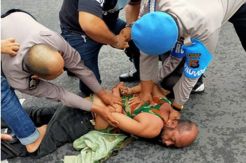 Nekat Masuk ke Mako Polda NTB, Seorang Pria Diamankan