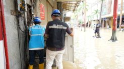 Hingga Pukul 10.00 WIB, 2.524 Gardu Distribusi di Jabodetabek Kembali Nyala
