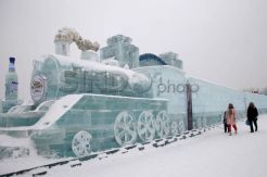 Ratusan Juta Wisatawan Nikmati Festival Es di Harbin, China