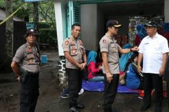 Polres Pasuruan Gelar Simulasi Penanggulangan Bencana Alam di Wisata Air Terjun Kakek Bodo
