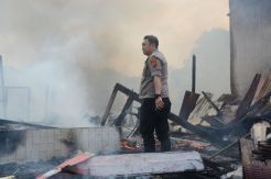 14 Rumah di Padangsidimpuan Hangus Terbakar