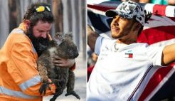 Hamilton Janjikan Rp6,8 Miliar untuk Korban Kebakaran di Australia