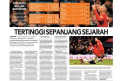 The Reds Catat Rekor Tertinggi Sepanjang Sejarah