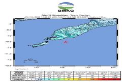 Gempa Magnitudo 5,9 SR Guncang Kupang Nusa Tenggara Timur
