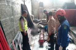 Pabrik Scalfoding di Sidoarjo Terbakar, 1 Karyawan Tewas 8 Terluka
