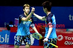 Hadapi Pasangan Inggris, Marcus/Kevin Susah Payah Lolos ke Babak Kedua