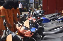 Polisi Ringkus 16 Pelaku Sindikat Curanmor di Bogor