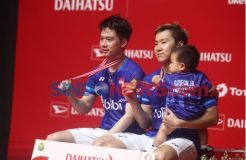 Marcus/Kevin Hat-trick Gelar Usai Kalahkan Ahsan/Hendra