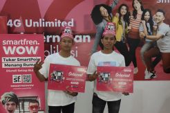 Mengawali Tahun 2020, Jember Cetak 2 Pemenang Undian Smartfren WOW