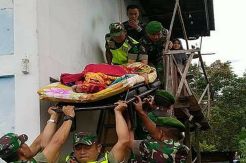 Dandim 0417/Kerinci Antar Penderita Tumor ke RS dan Biayai Operasinya