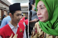 Dede Lutfi  Divonis 4 Bulan, Ibunda: Senang Bangat Anak Saya Bebas
