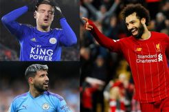Perebutan Sepatu Emas Liga Inggris: Salah Ancam Dominasi Vardy dan Aguero