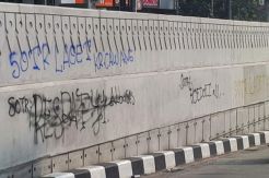 4 Pelaku Vandalisme di Underpass Tanah Abang Ditangkap