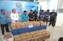 Dikendalikan Napi, Pengiriman 100 Kg Ganja Digagalkan BNN Banten