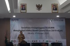 64 Rumah Sakit BUMN Siap Siaga Hadapi Infeksi Virus Corona