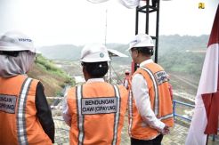 Masuk Tahap Konstruksi Tubuh Bendungan, Progres Pembangunan Dry Dam Ciawi 45%