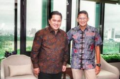 Sambangi Kantor Erick Thohir, Sandiaga Uno Bakal Dapat Jabatan?