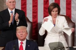 Putra Trump Marah pada Pelosi yang Robek Naskah Pidato Ayahnya