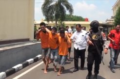 Terekam CCTV saat Beraksi, Komplotan Curanmor Ditembak Polisi