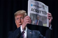 ‘They Did Everything to Destroy Us’: Trump Thrashes Pelosi, Romney After Impeachment Acquittal