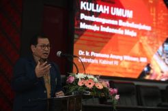 Kuliah Tamu di Unibraw, Pramono Anung Paparkan Pembangunan SDM