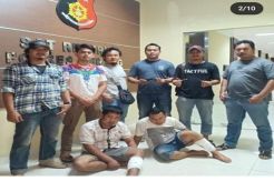 Dua Pelaku Curanmor Bersenjata Api Ini Tersungkur Ditembak Polisi