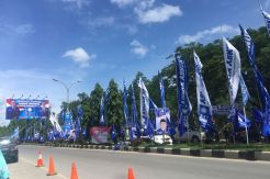 Perang Spanduk Calon Ketua Umum PAN di Kendari