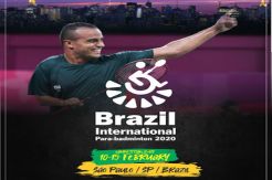 CBBd Lindungi Pemain Para Bulu Tangkis Brazil dari Virus Corona