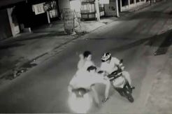 Aksi Begal Sadis di Bintara Jaya Bekasi Terekam CCTV