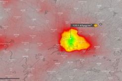 Fakta Corona Ditutupi, Satelit Beberkan Kadar Sulfur Dioksida di China