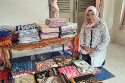 Nasabah Insipratif BTPN Syariah, Omzet Usaha Batik Zaharoh Capai Rp15 Juta/Bulan