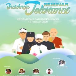Merajut Toleransi, Elemen Sosial se-Kecamatan Parung Gelar Seminar