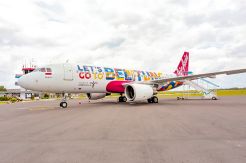Promosikan 10 Bali Baru, AirAsia ​Resmikan Livery Let’s Go To Belitung