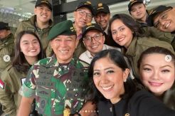 Cicipi Makanan yang Dimasak Prajurit Kostrad, Anggota DPR Farah Puteri Nahlia: Rasanya Enak Loh...