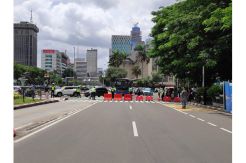 Jelang Aksi 212, Lalu Lintas Jalan Merdeka Barat Ditutup
