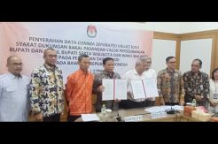 KPU Serahkan Data Bakal Calon Independen kepada Bawaslu