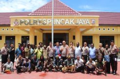 Binmas Noken Polri-Tokoh Masyarakat dan Agama Puncak Jaya Jalin Kemitraan