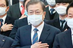Virus Corona Mewabah, Warga Korsel Serukan Pemakzulan Moon Jae-in