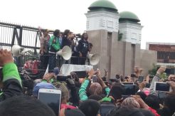 Temui Massa Ojol, Pimpinan DPR Janji Panggil Nurhayati Monoarfa