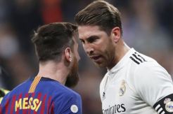 Jelang El Clasico, Ramos Antara Memburu Rekor dan Kekaguman pada Messi
