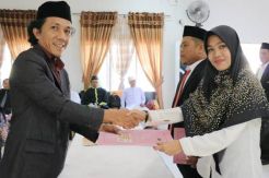 KPU Pasangkayu Lantik PPK Untuk Pilkada 2020
