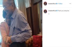 Momen Sang Istri Kuatkan Mahathir saat Pelantikan PM Baru Malaysia