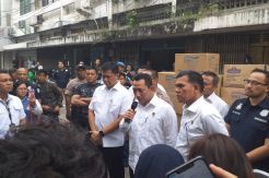 Polri Sidak Pasar Glodok, Terungkap Stok Masker Masih Melimpah